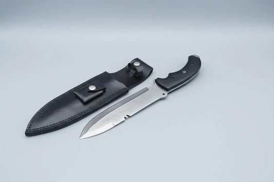 Spear Point Bowie Knife D2 Steel G10 Micarta