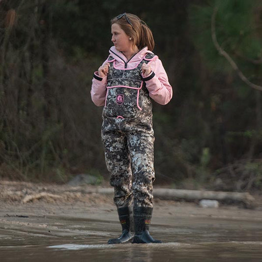 Retro Waders | Womens - Seven/Pink