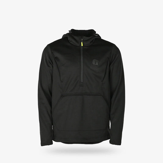 Catahoula 1/2 Zip Hoodie | Mens - Black