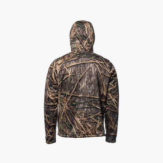 Heavy Weight Sherpa Hoodie | Mens - Mossy Oak Original Shadow Grass