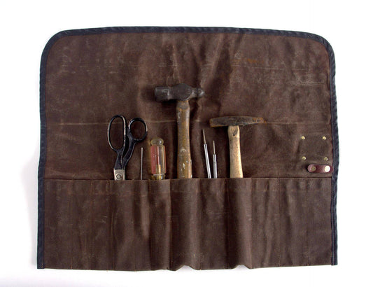 The Orville Waxed Canvas Tool Roll