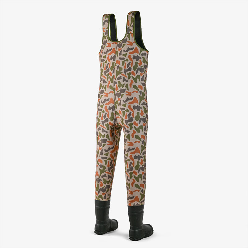 Retro Waders | Mens - Old School Camo