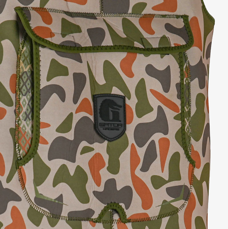 Retro Waders | Mens - Old School Camo