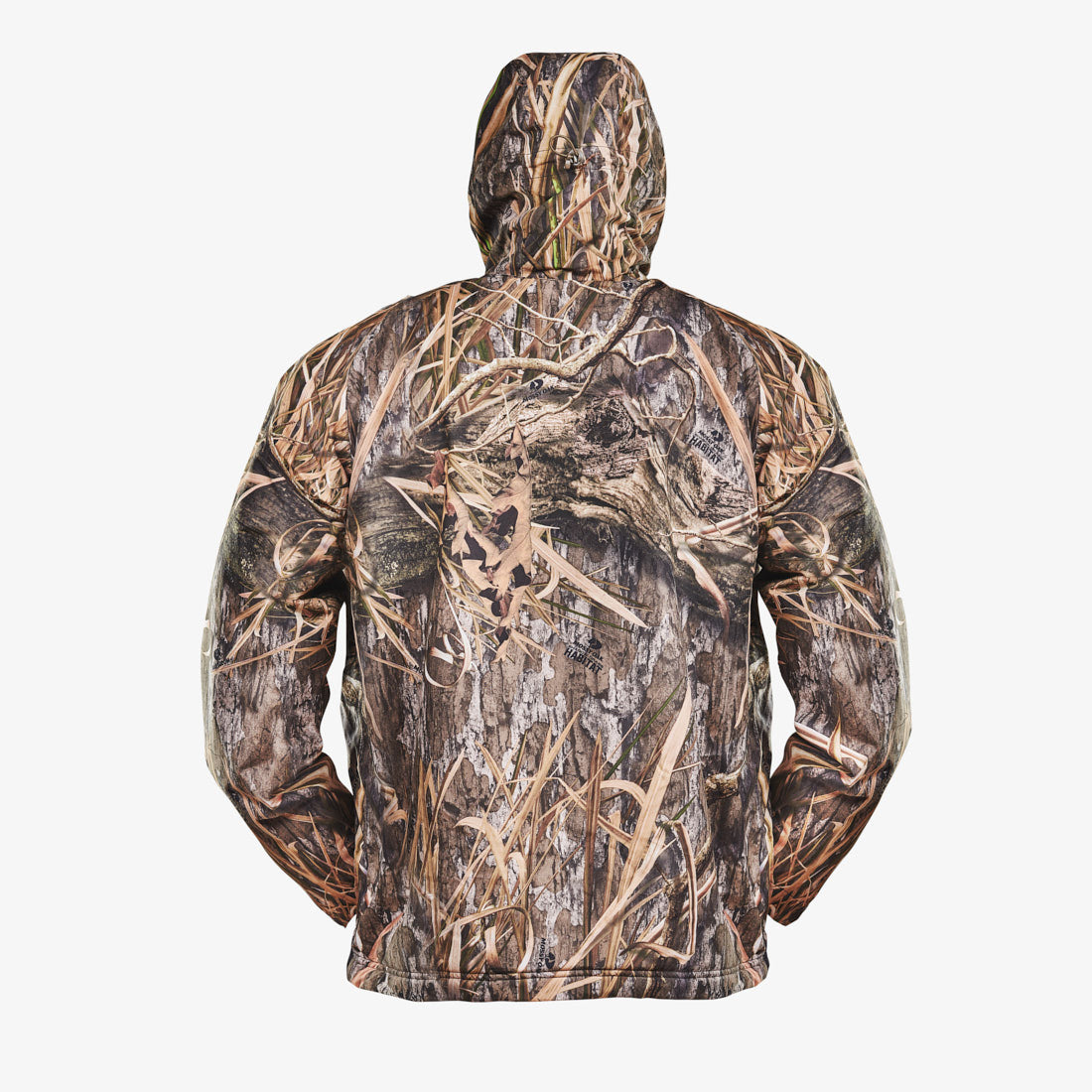 Waterproof 1/2 Zip Bog Hoodie | Mens - Mossy Oak Habitat