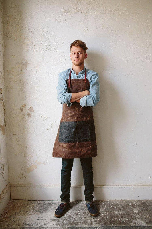 The Charles Waxed Canvas Apron